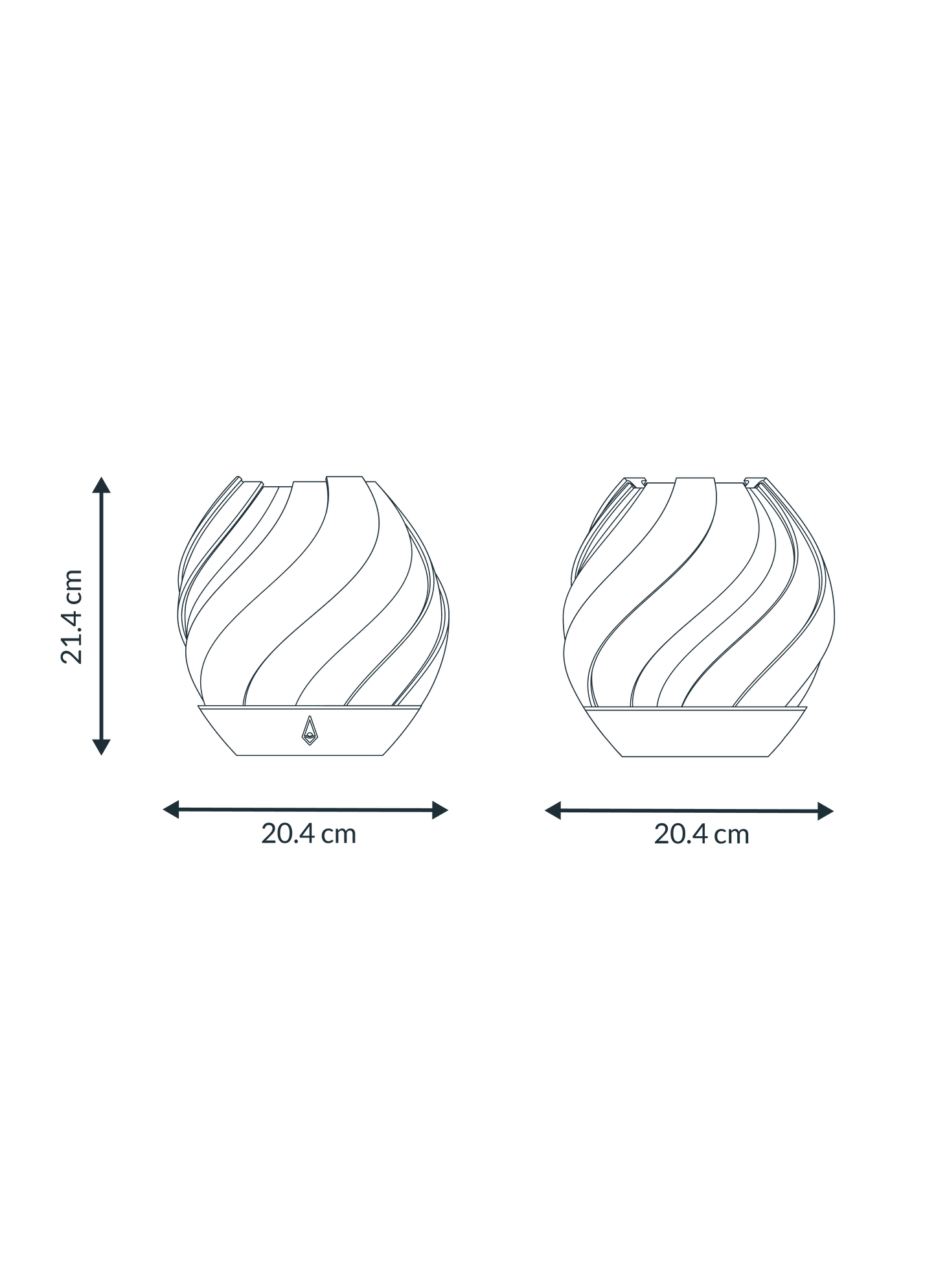 Nori | White Sustainable Table Lamp