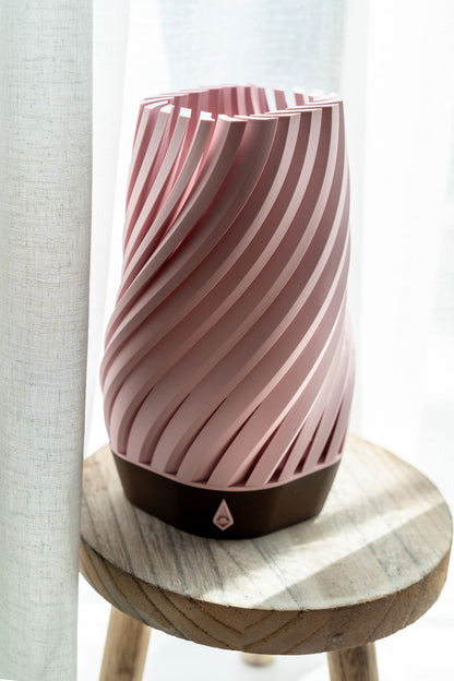 Roze Smalle Nautilus | Duurzame Tafellamp