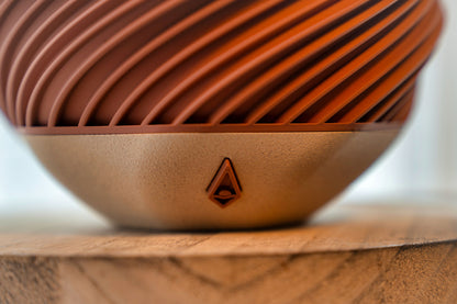 Seevlam Wulk | Rode Duurzame Tafellamp