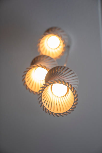 Zephyra | Beige Triple Hanglamp