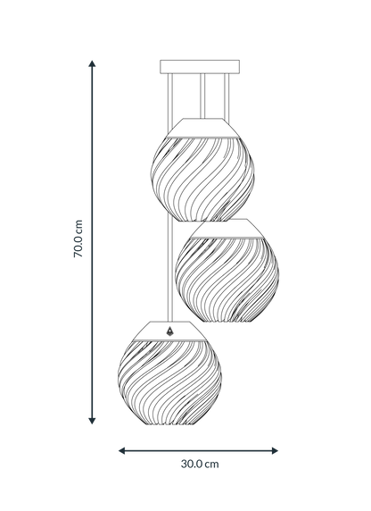 Aera | Witte Duurzame Hanglamp
